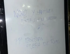 Condena unánime a la amenaza hacia Janette Novo