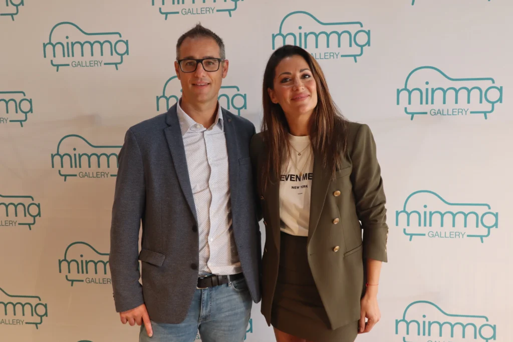 Sergi Balateu y Nagore Robles han conducido la inauguración de Mimma Gallery.