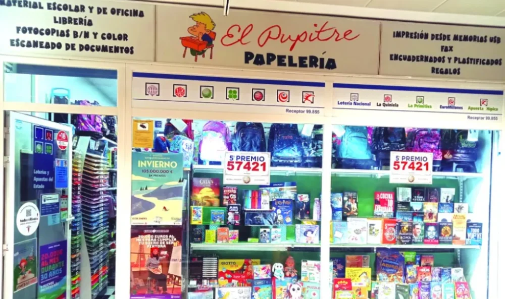 El pupitre Aquí al lado Las administraciones ripenses que repartieron suerte