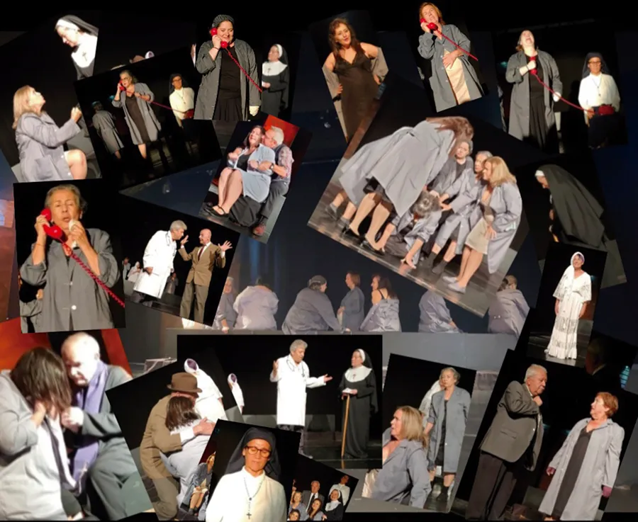 Presas-2023 teatro Fotomontaje creado por el grupo Sueña Teatro.