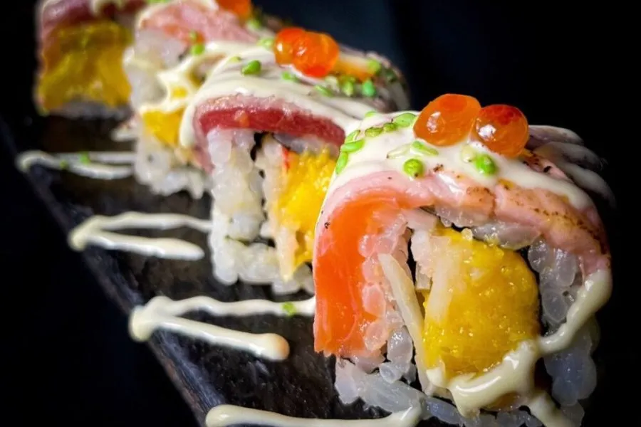 Sushi del restaurante Naoki. Foto: Naokijsf.com asiáticos en Rivas