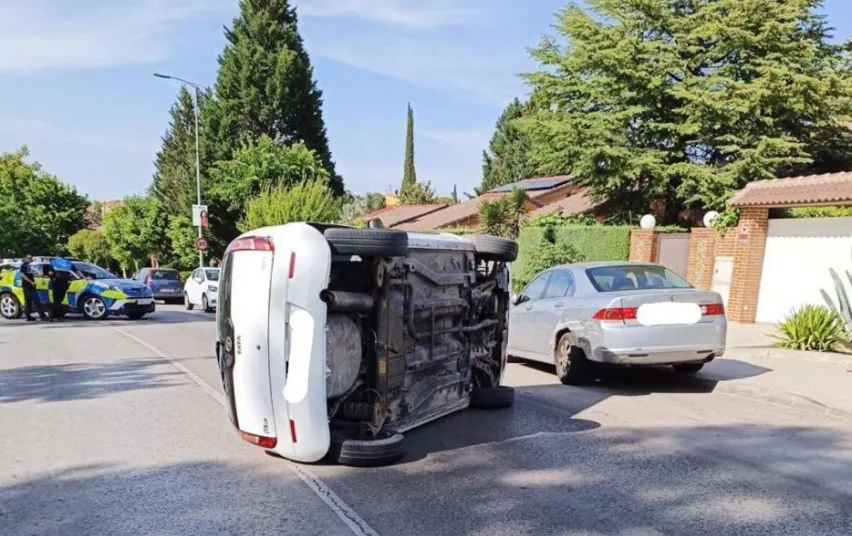 accidente avda de los almendro Pleno Rivas: El PP pide bandas sonoras