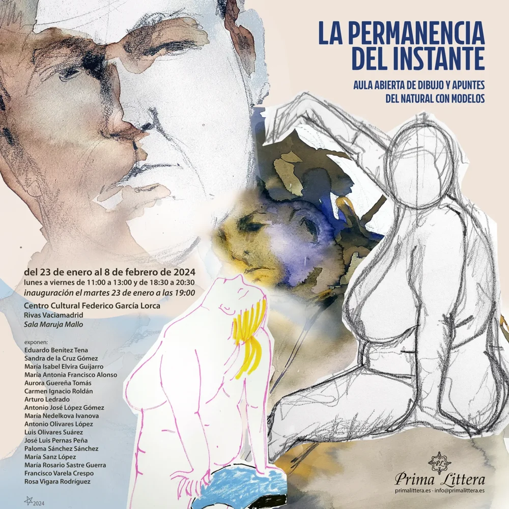 Prima Littera expone sus apuntes del natural