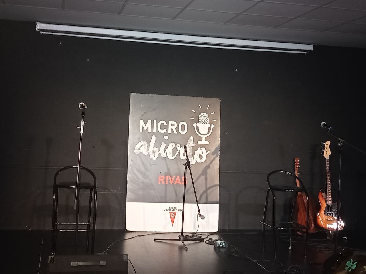 Micro abierto Sesión de Micro Abierto. / Fuente: Zarabanda