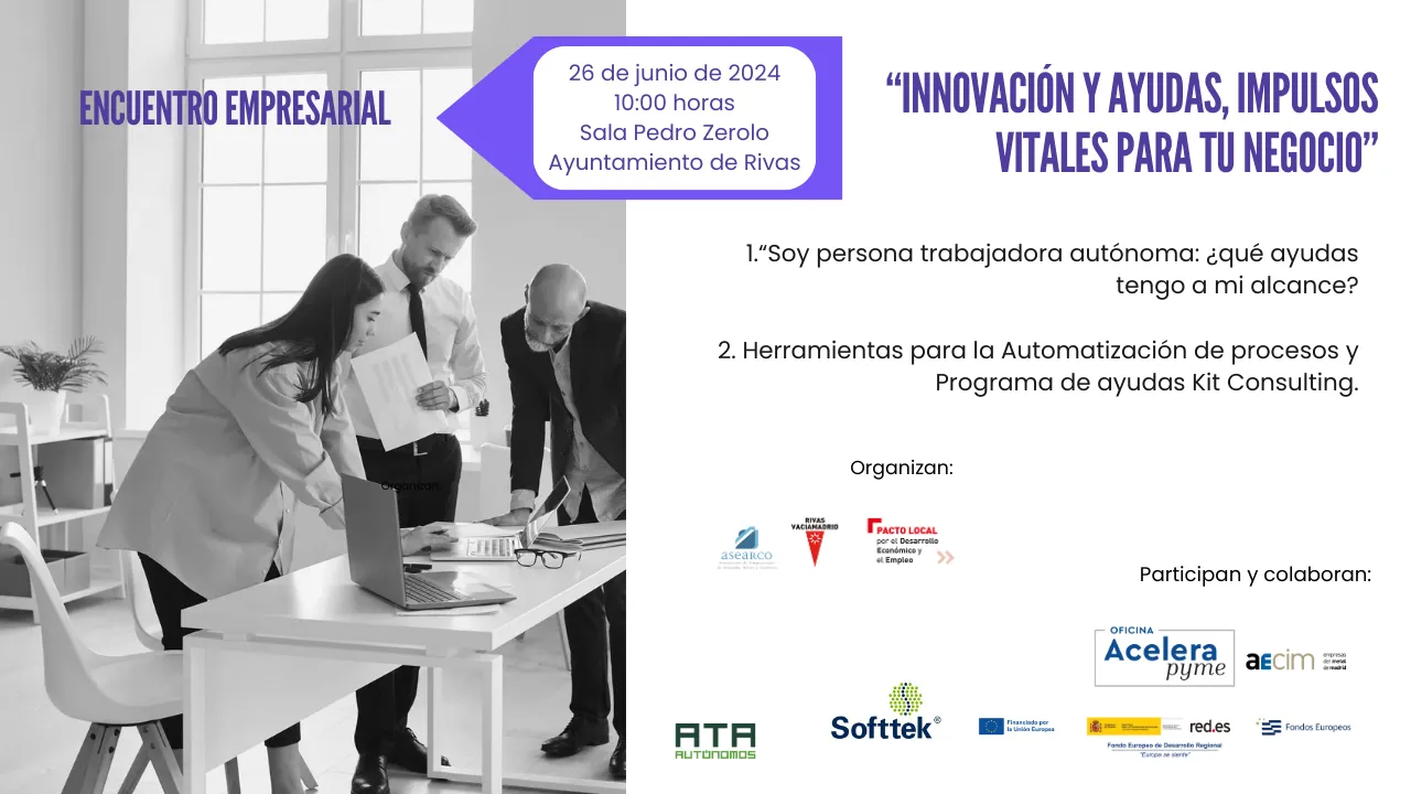 ENCUENTRO EMPRESARIAL Innovación y Ayudas ASEARCO organiza encuentro Innovación