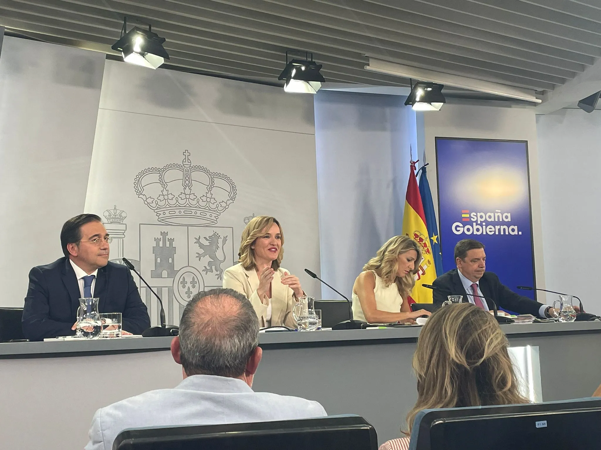 Rueda de prensa del Consejo de Ministros del 23 de julio de 2024 | Foto de Servimedia