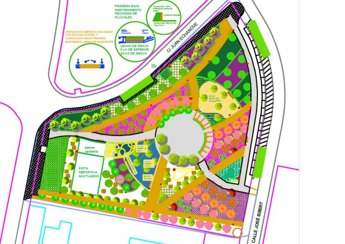 El Parque José Isbert dispondrá de refugios climáticos