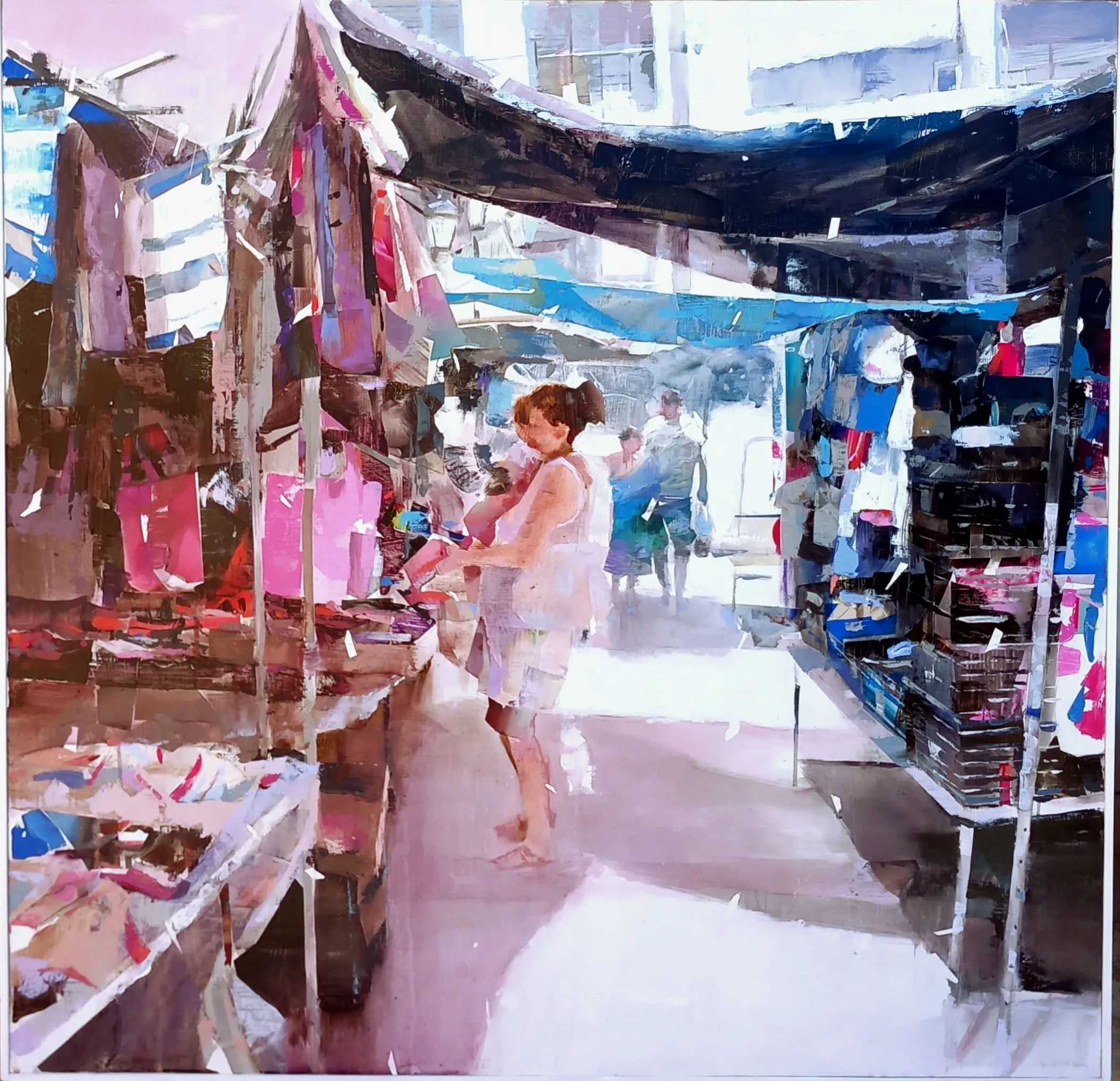 ESTADO-DE-BIENESTAR 'Estado del Bienestar', premio de pintura del Certamen Frida Kalho.Gonzalo Romero Navarro