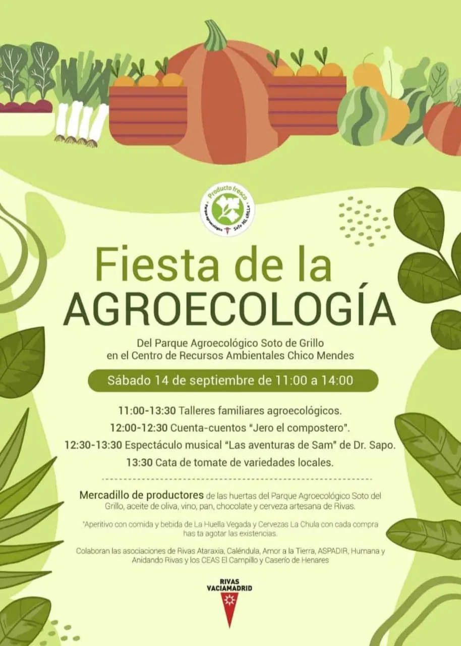 feria agroecología Rivas se llena de sabor en la Fiesta de la Agroecología