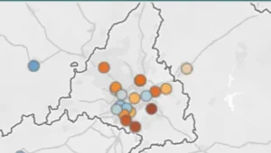Rivas se mantiene a la cabeza con la mayor tasa de actividad