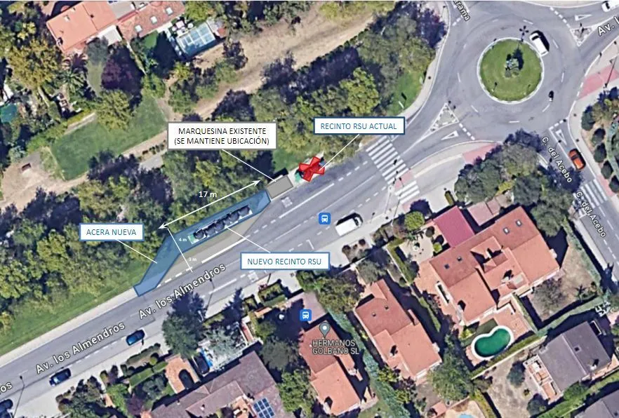 obras calle jarama Obras: ampliación del espacio peatonal