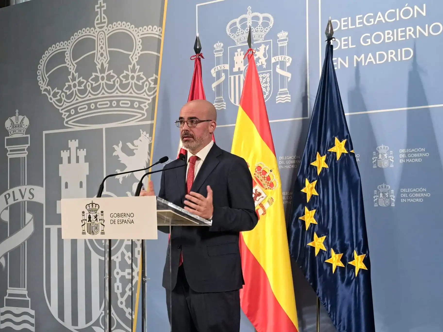 Imagen del delegado del Gobierno | Foto de la Delegación del Gobierno en Madrid