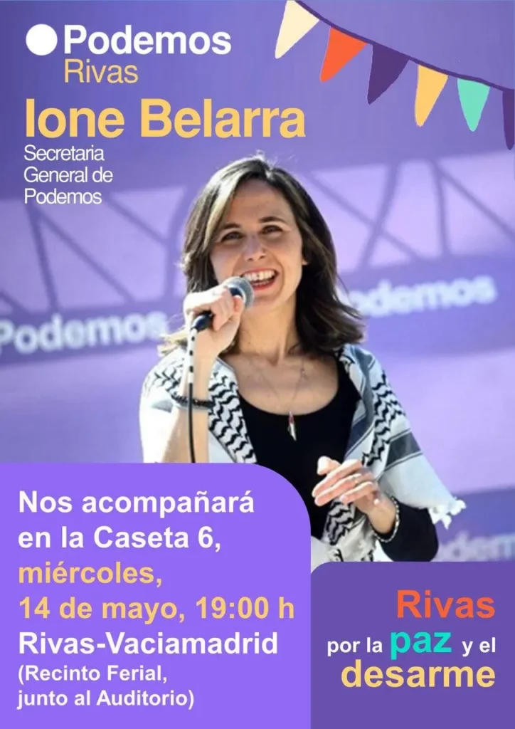 Secretaria general de Podemos, Ione Belarra,