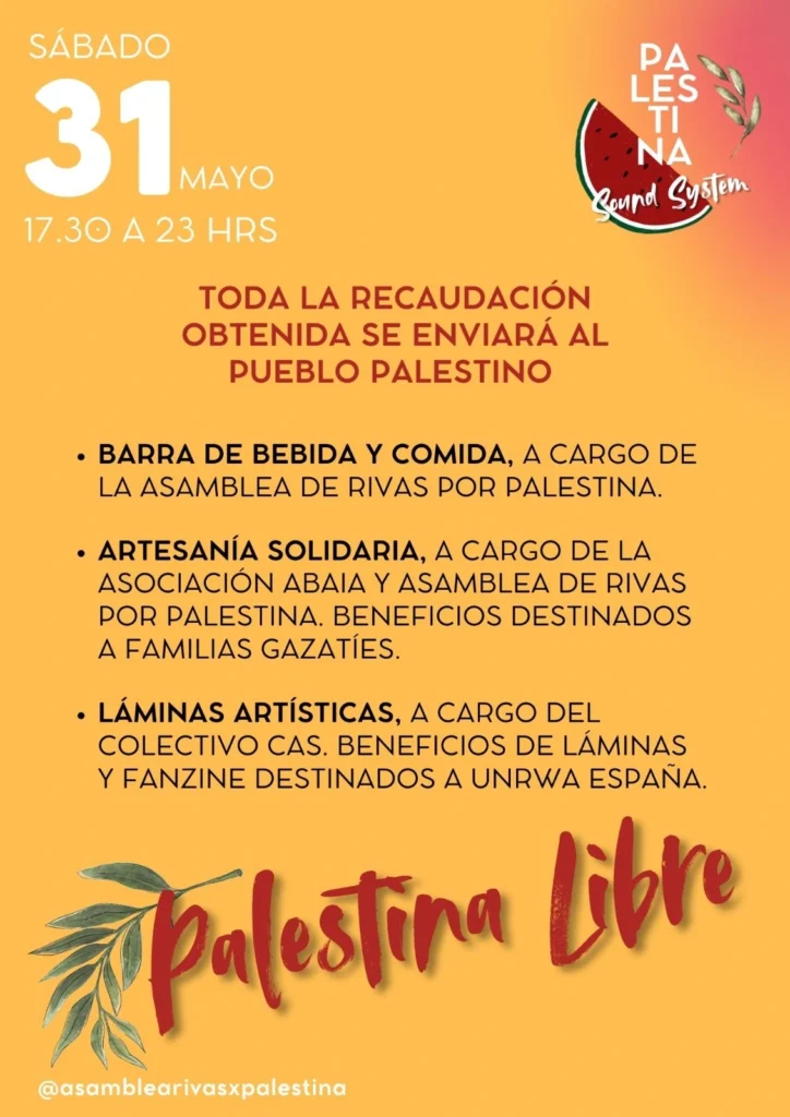 Evento Palestina Sound System