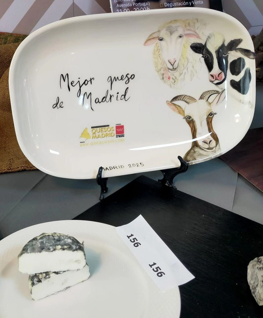 Mejor-Queso-Madrid-2025.-Marca-Perla.-variedad-Pasta-Blanda-de-Granja-Vega-Alberche 5º Concurso “Los Mejores Quesos de Madrid”