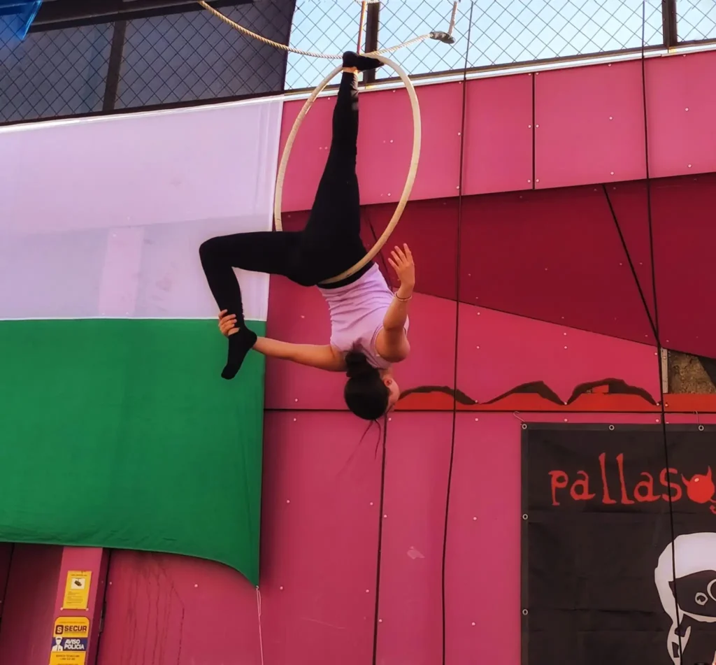 Pallasos en rebeldia y niños palestina