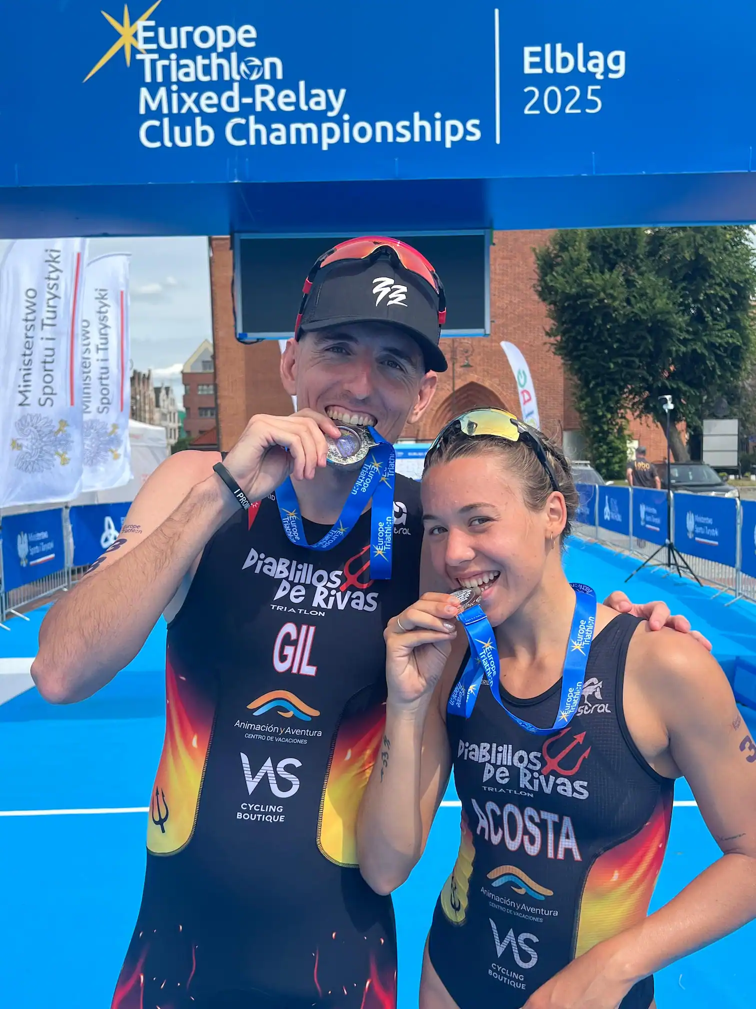 Diablillos de Rivas hace historia en Europa con un doble pódium.