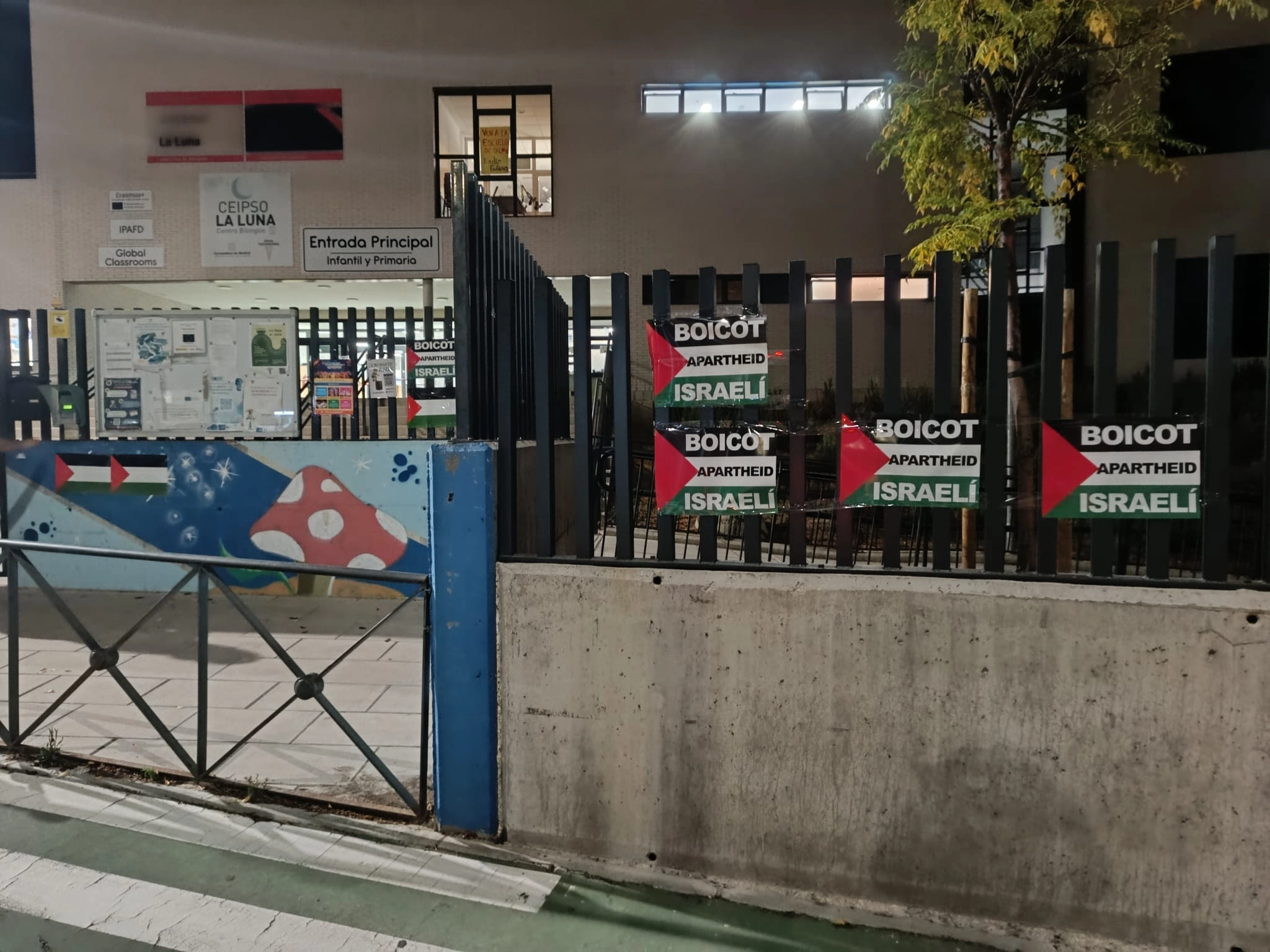 Solidaridad con Palestina en el CEIPSO La Luna Solidaridad con Palestina en el CEIPSO La Luna