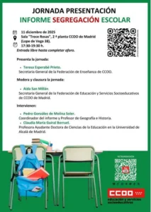 La segregación escolar en Madrid es récord en España