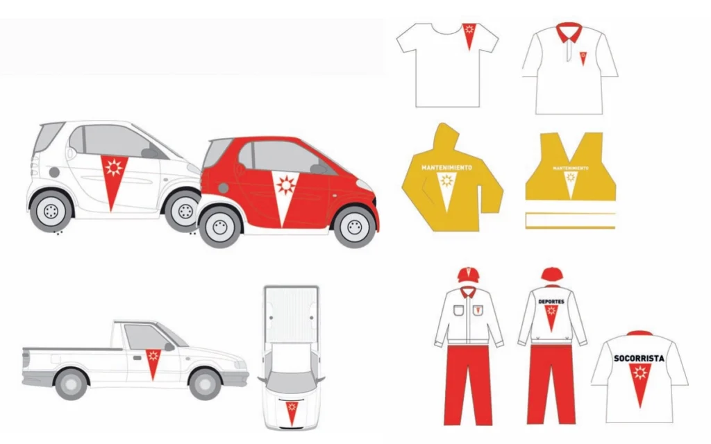 Propuestas de uso del logo municipal de Rivas
