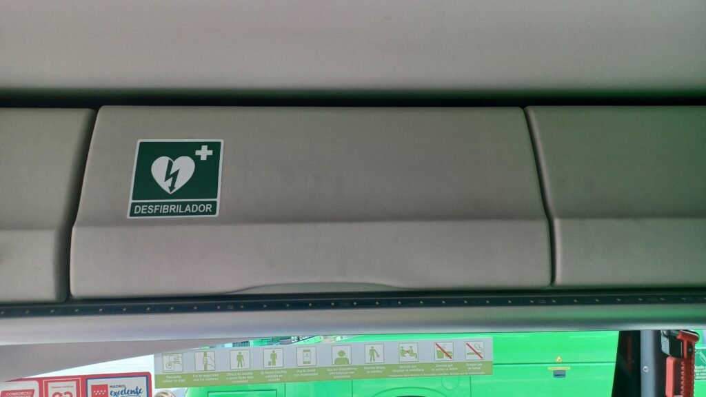 desfibrilador autobus
