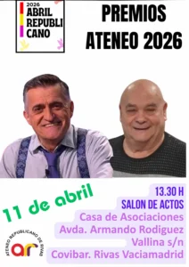 Cartel Ganadores VI Premios Ateneo 2026