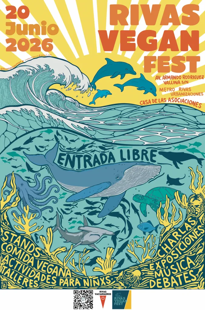 Cartel del Rivas Vegan Fest 2026.