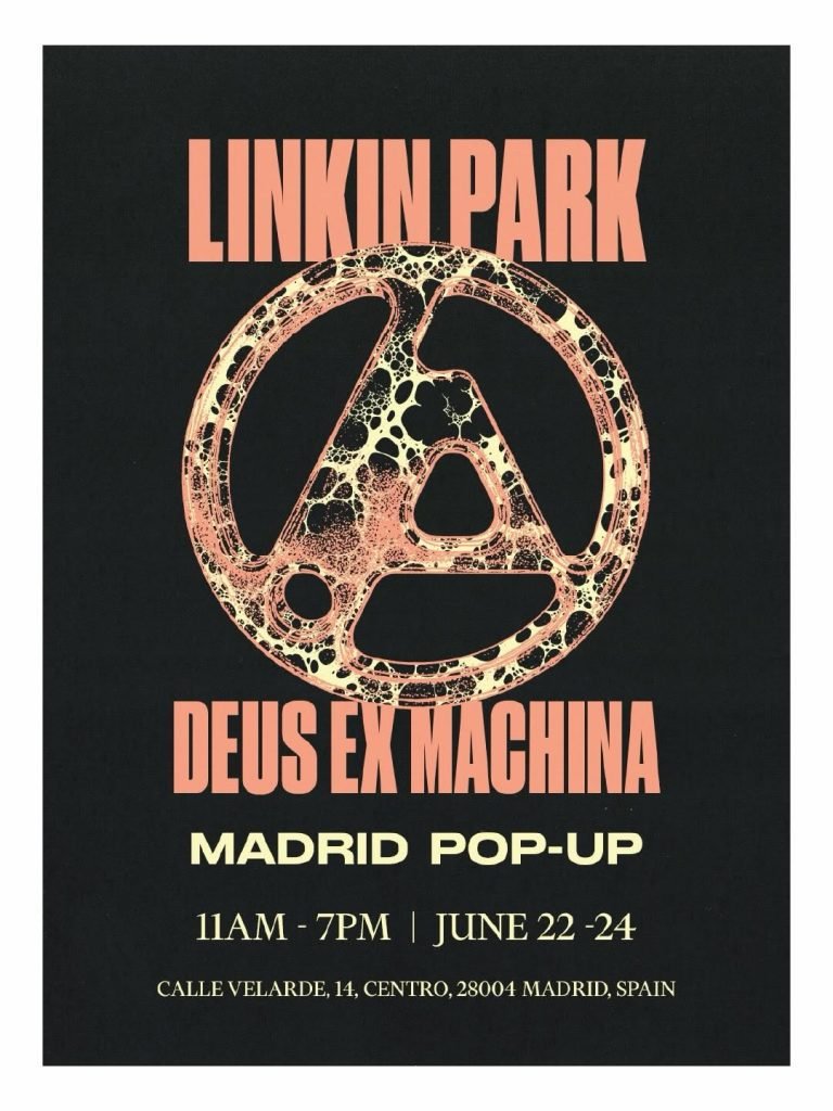 Cartel de la gira From Zero World Tour de Linkin Park