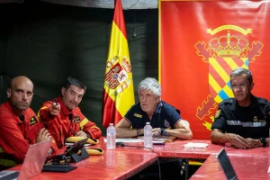 reunión CECOPI Incendios Ministro Interior Marlaska