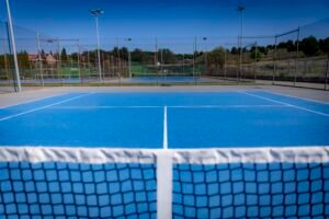 Pistas de tenis del polideportivo Parque del Sureste de Rivas