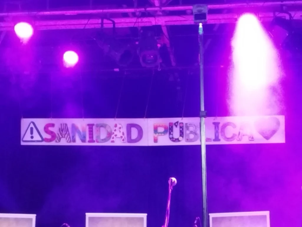Rivas reivindica la sanidad pública