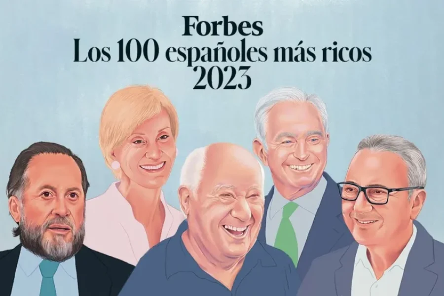 Los 100 más ricos de España aumentan un 37% su patrimonio en un año