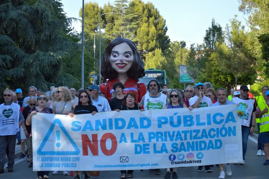 manifestacion sanidad rivas 2026