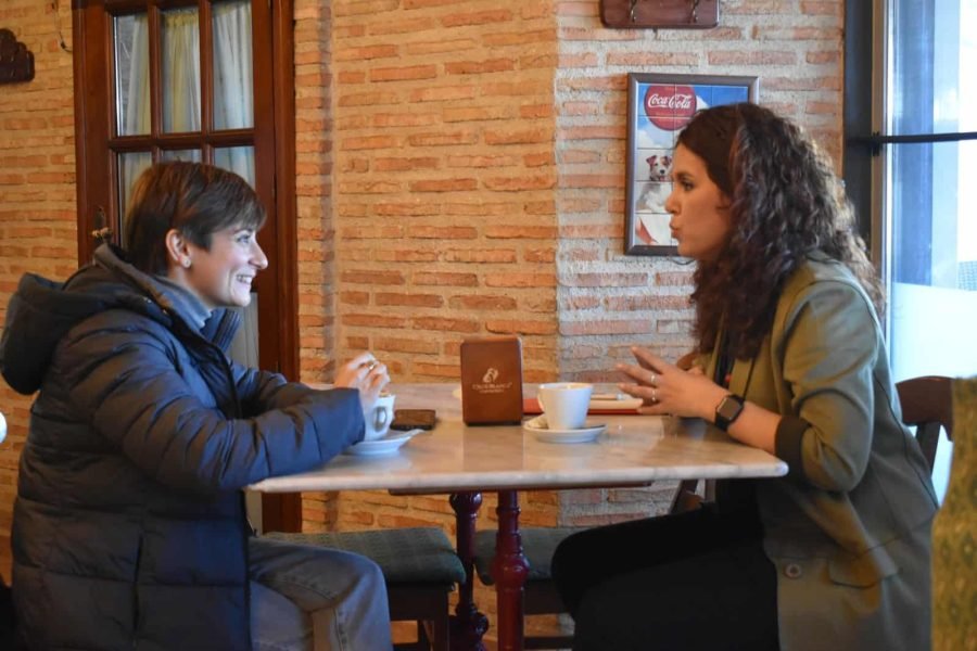 Monica Carazo Y La Ministra Isabel Rodriguez (1)