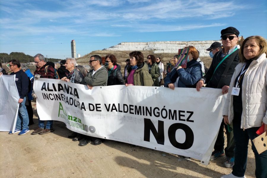 Marcha contra la incineradora de Valdemingómez.