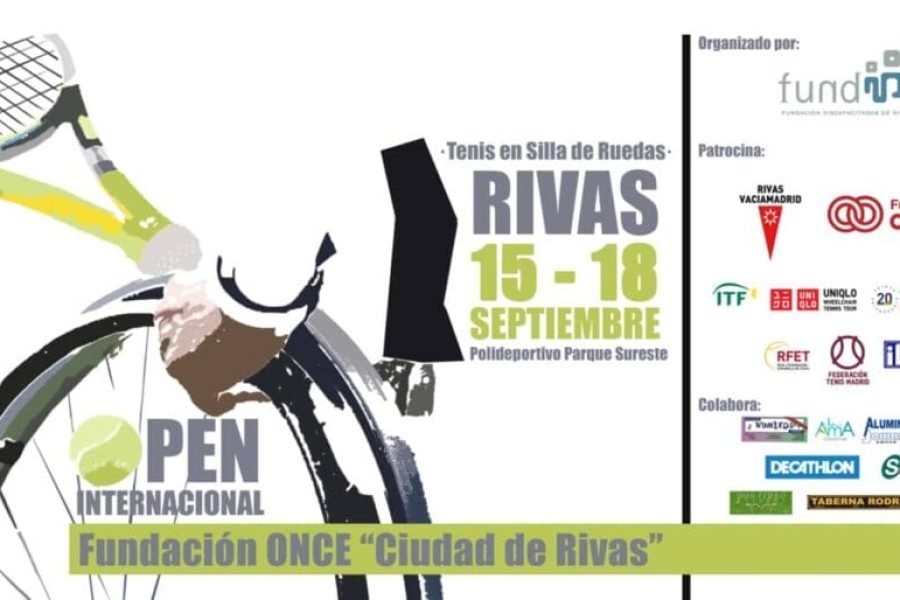 Cartel Open de Tenis en silla de ruedas