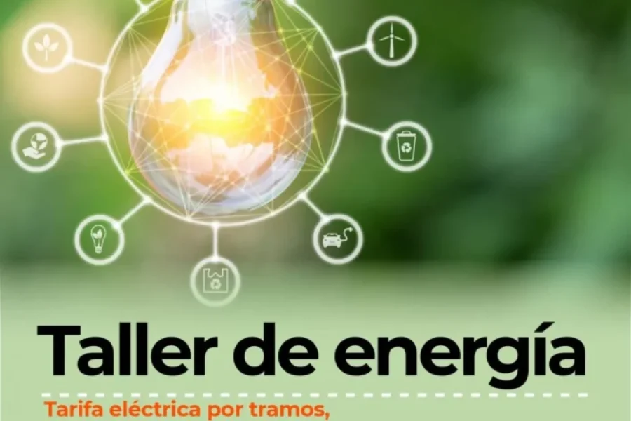 Taller sobre energía organizado por CCOO Las Vegas.
