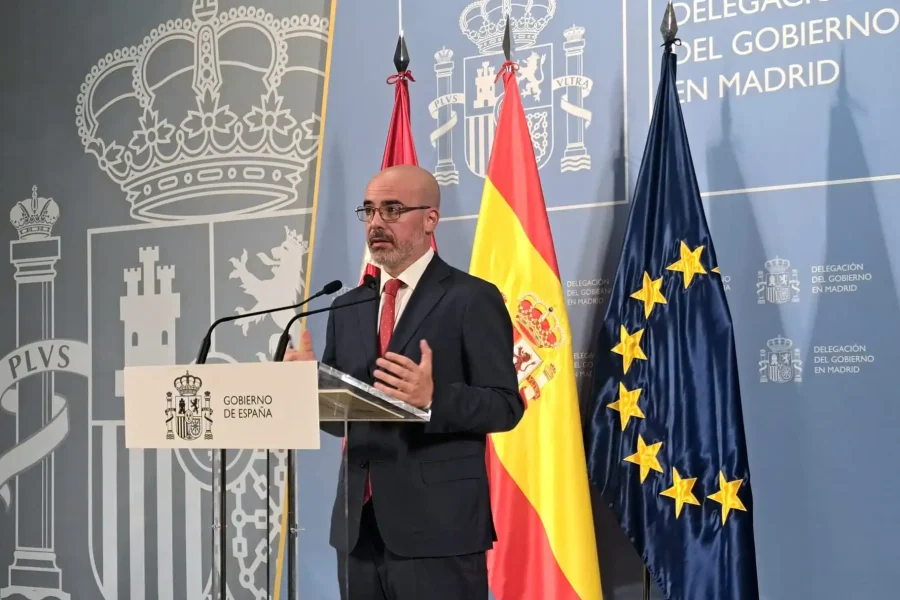 Imagen del delegado del Gobierno | Foto de la Delegación del Gobierno en Madrid