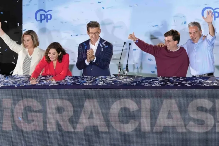El PP se sitúa a medio punto del PSOE