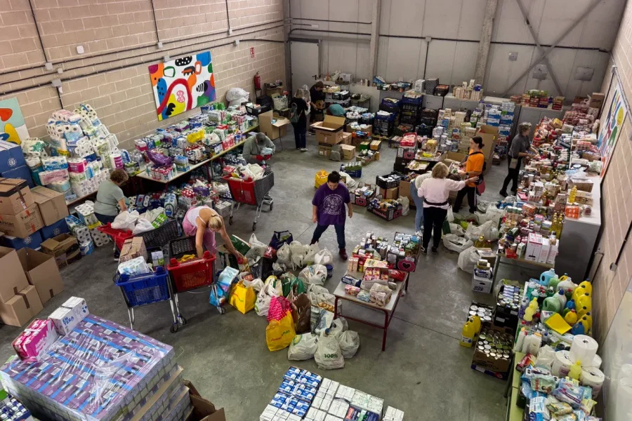 Rivas se vuelca en solidaridad.