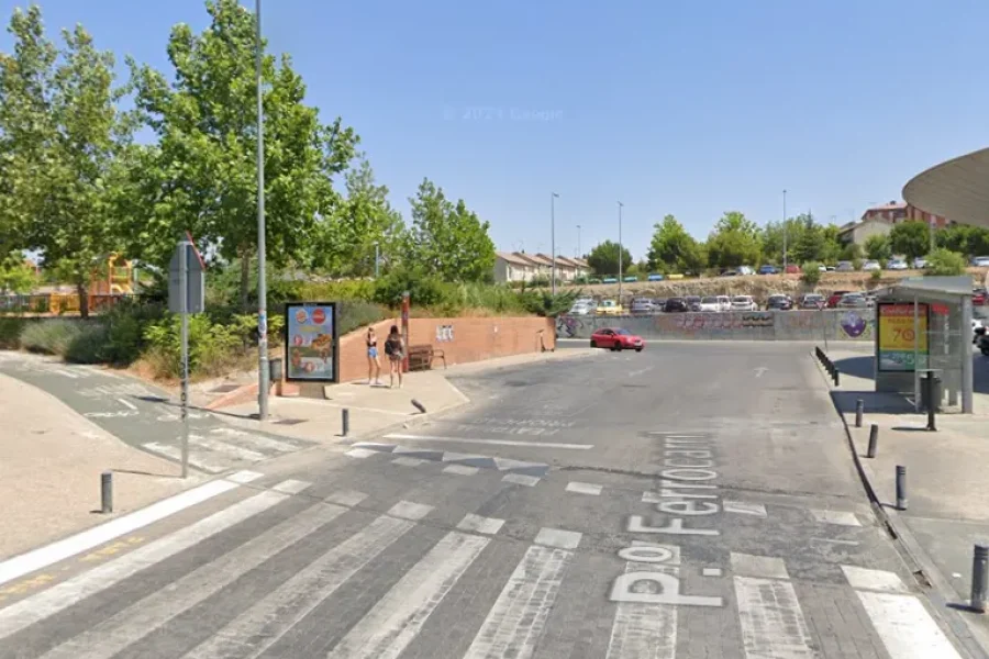 El paseo del Ferrocarril cierra por obras