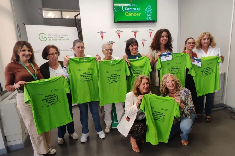 Más de 600 corredores contra el cáncer en Rivas