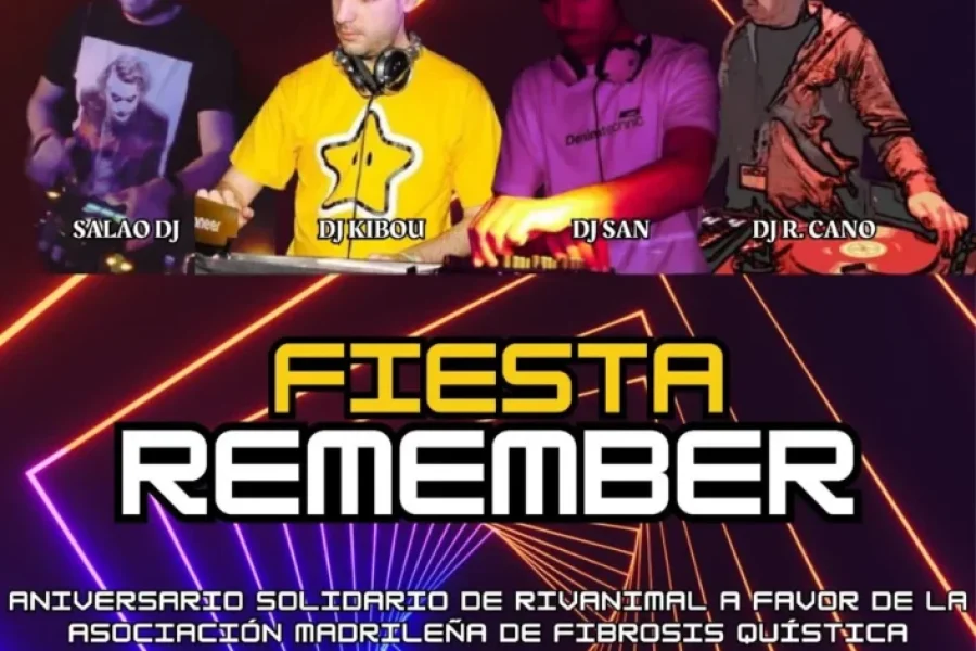Cartel Fiesta Remenber Rivanimal