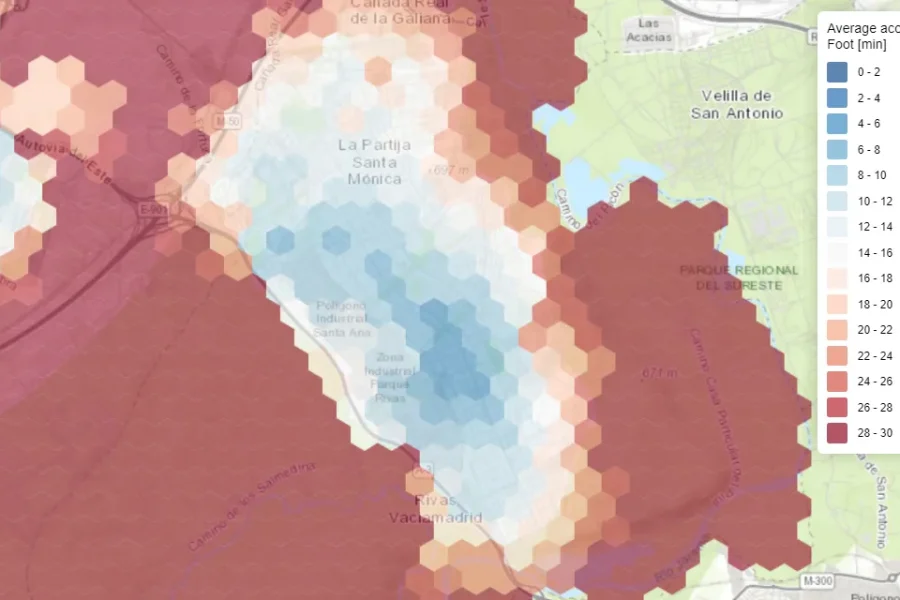 Rivas es ciudad de 15 minutos