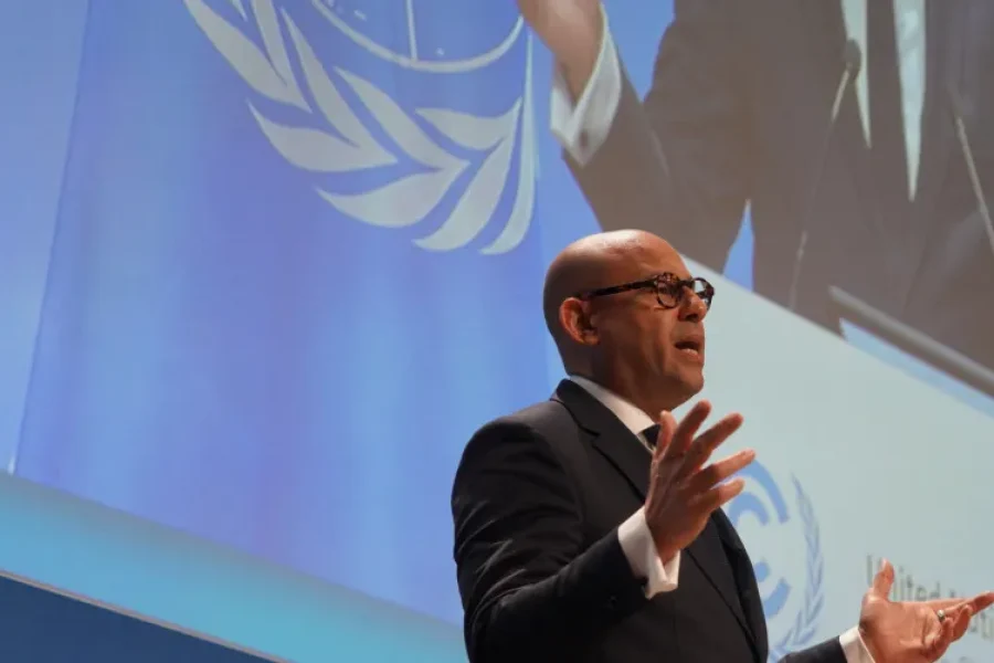 Conferencia ONU Clima Simon Stiell | UN Climate Change: Amira Grotendiek