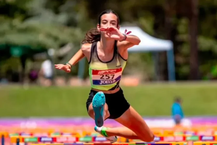 Daniela Jiménez, campeona de España de salto de altura