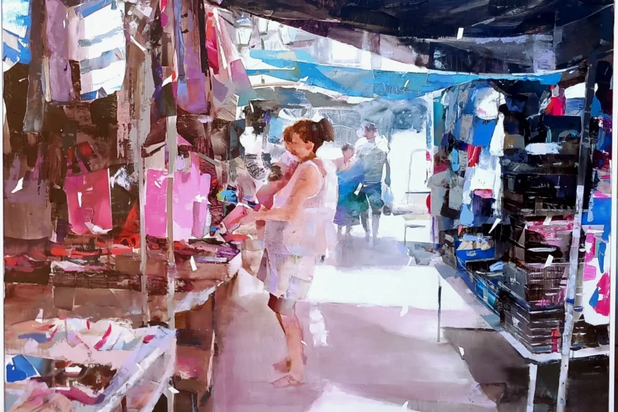 'Estado del Bienestar', premio de pintura del Certamen Frida Kalho.Gonzalo Romero Navarro