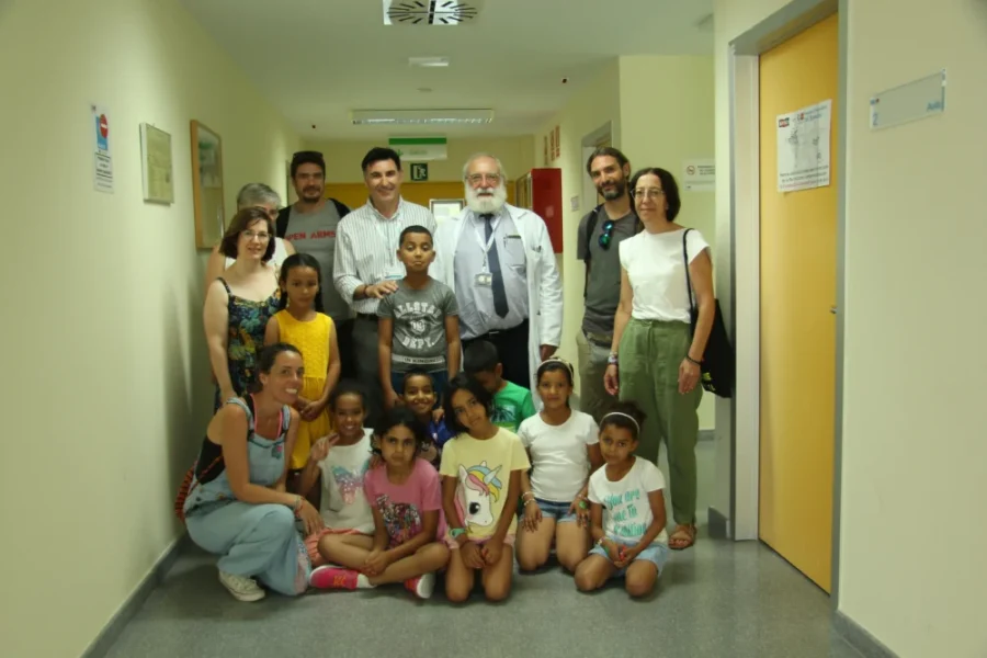 La infancia saharaui visita el Hospital del Sureste