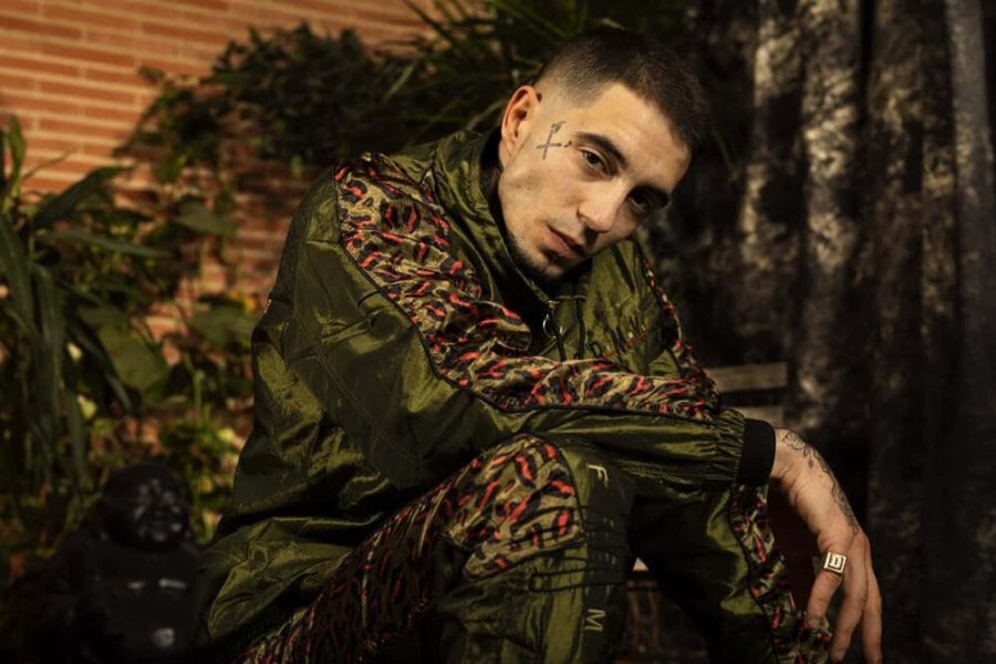 El rapero Denom en el Día del Deporte.