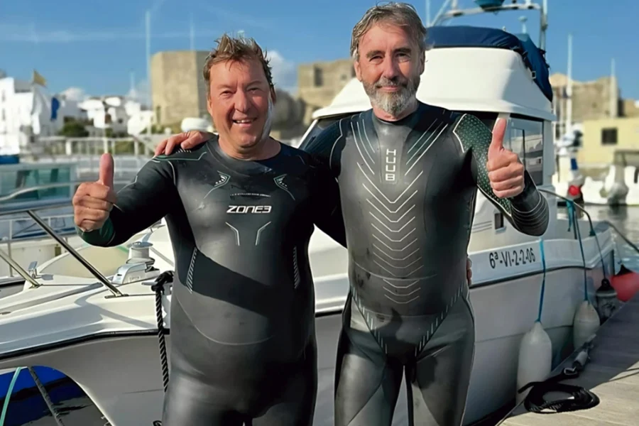 El estrecho de Gibraltar a nado